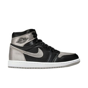 Nike Air Jordan 1 High OG Shadow 2.0 Women's Size 10.5 Black/Silver. New
